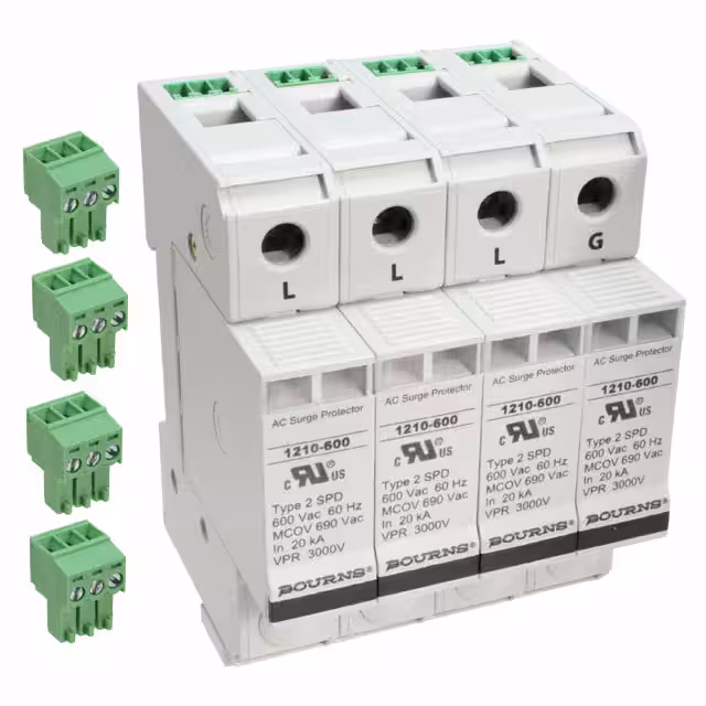 1210-3S-600 Bourns Inc. TVS - Dispositivos de protección contra sobretensiones (SPD)